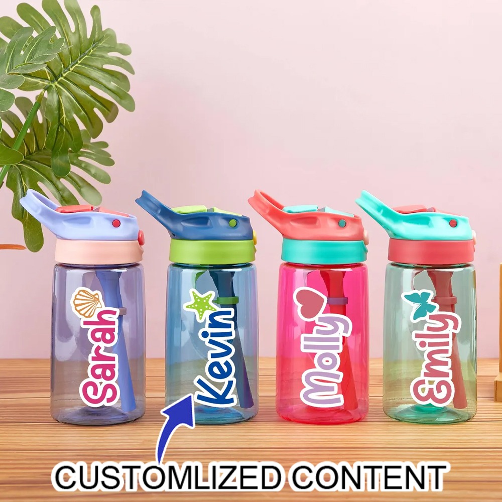 Training Cup Straw - Personalized Customized Name Children's Straw Water