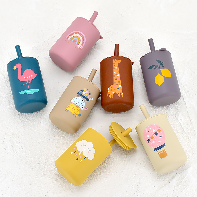 Baby Food Hipp - Silicone Cho Bé Sippy Cup Lưu