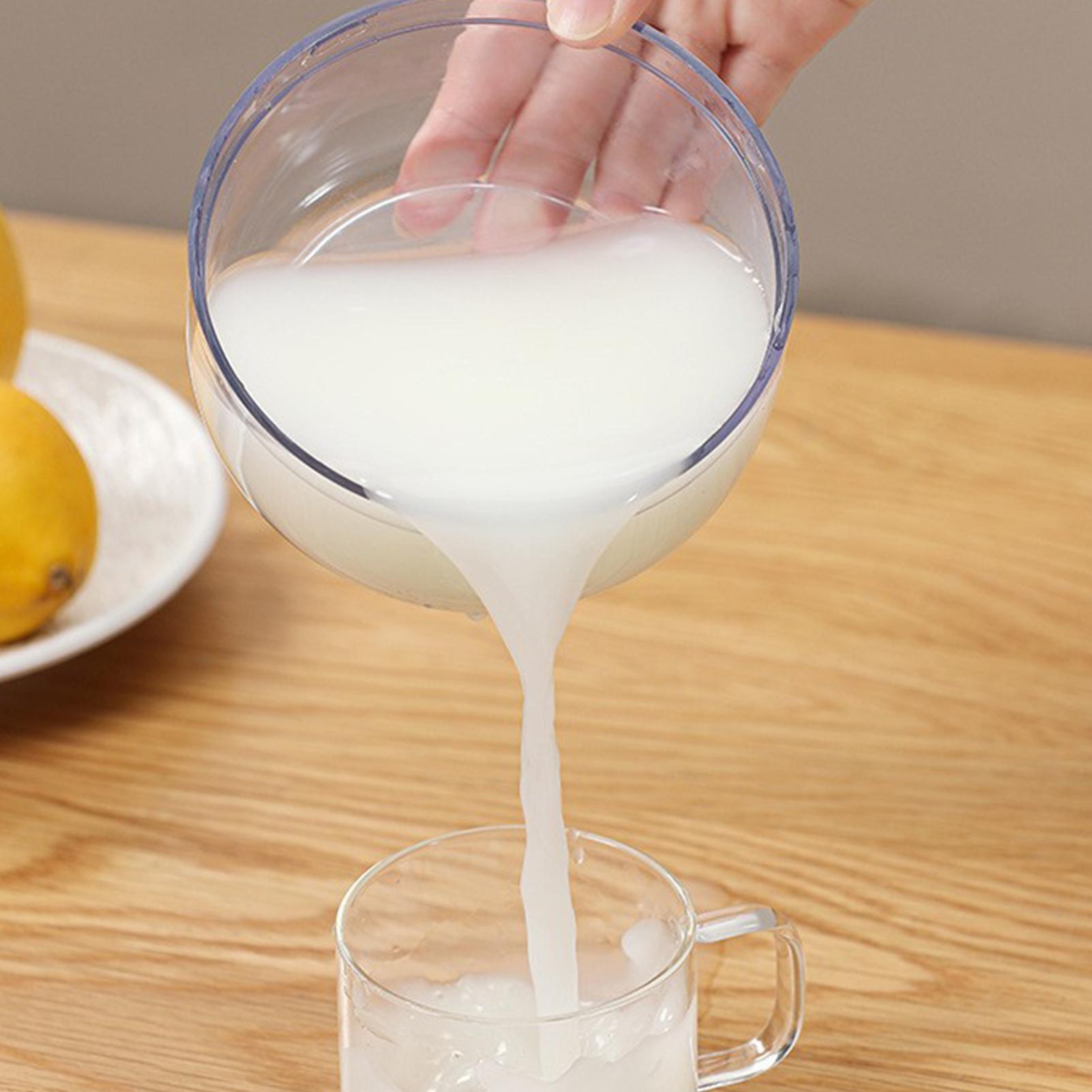 Baby Food Filter - Yogurt Strainer With Spring Pressure Filtration