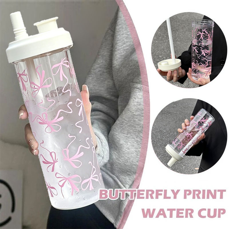 Training Cup Straw - Leak-proof Water Cup 750ml Large Capacity