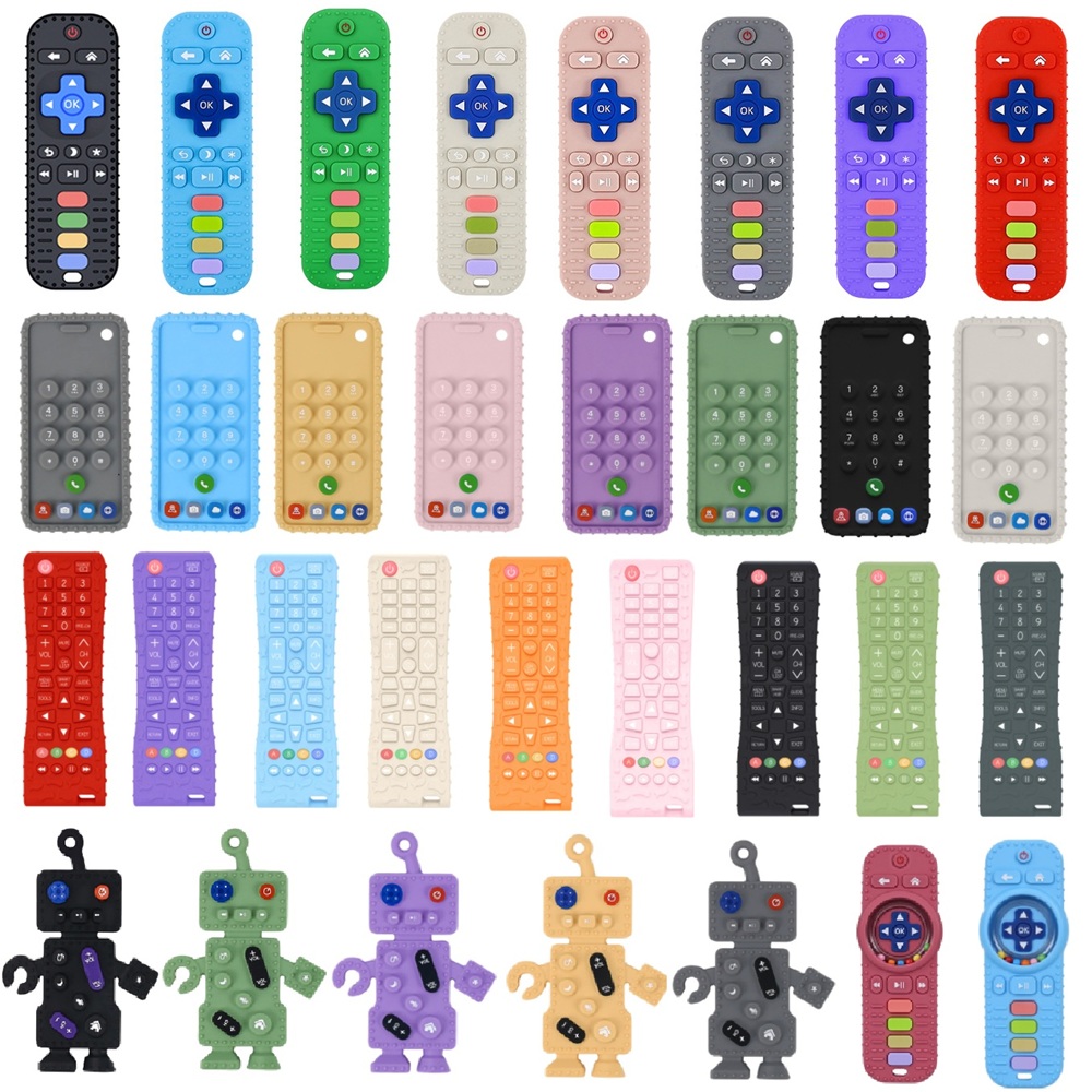 Baby Food Natural - 40 Styles Silicone Simulation TV Remote