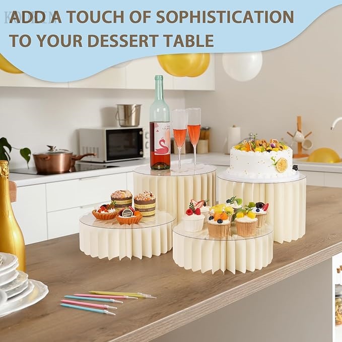 Baby Food Catering - Food Risers for Buffet Table Display