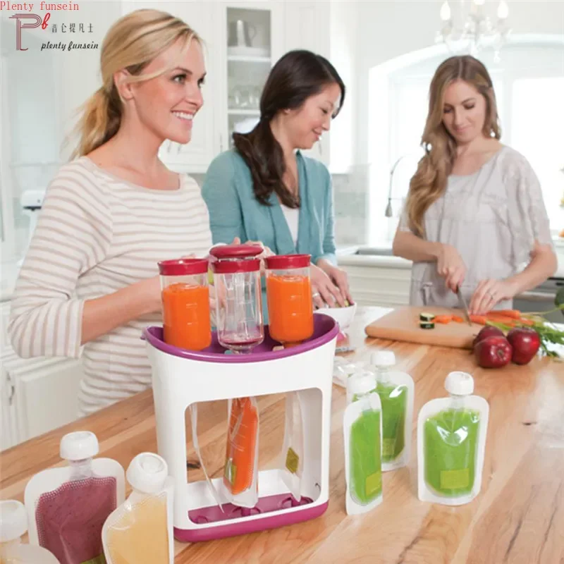 Baby Puree Pouch - Baby Food Pouch Manual Fruit Puree