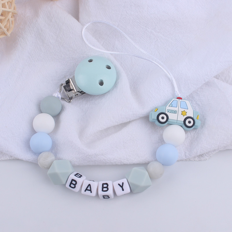 Baby Food Teether - Custom Baby Personalized Name Pacifier Clips
