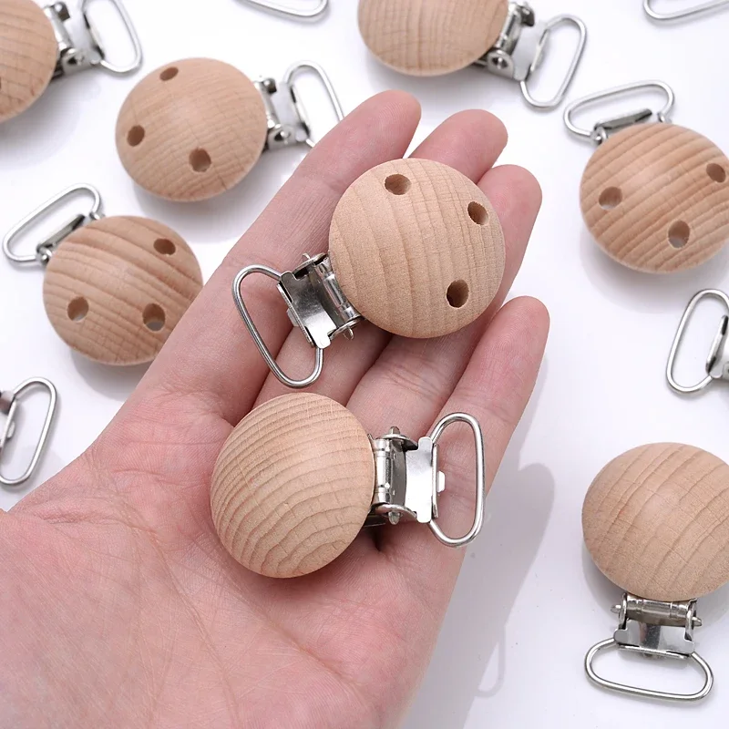 10Pcs Clips 30mm Round Natural - đánh giá và giá Baby Food Natural