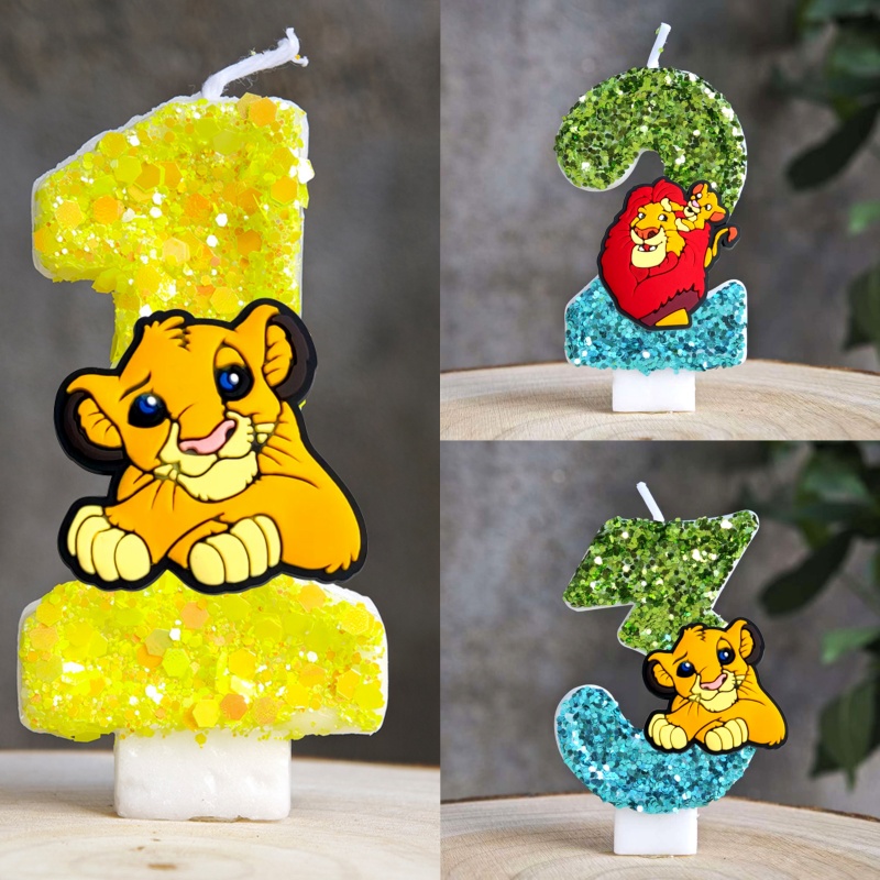 Lion King Simba Candle Number  - đánh giá và giá Baby Food Plan