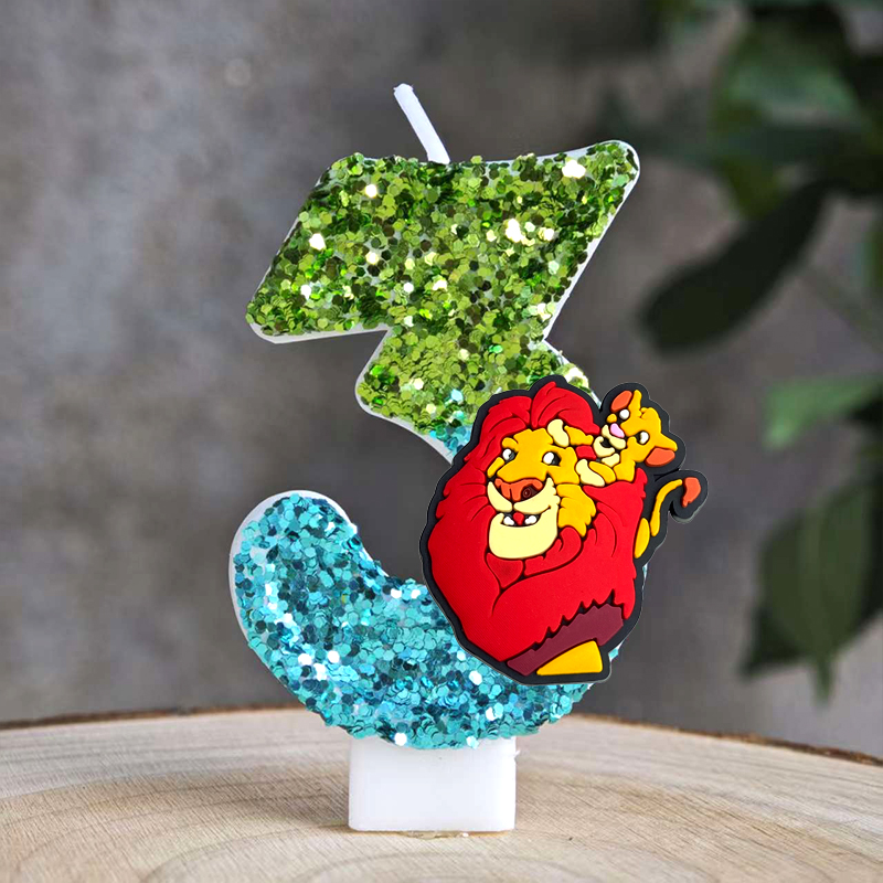 Lion King Simba Candle Number  - đánh giá và giá Baby Food Plan