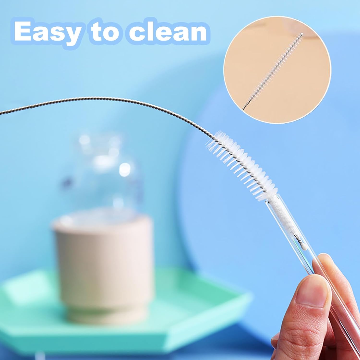 5-Piece Straw Cleaner Brush Ki - đánh giá và giá Baby Food Hipp