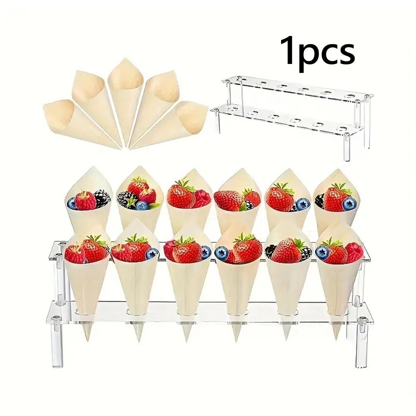 Ice Cream Cone Holder Snack Tr - đánh giá và giá Baby Food Catering