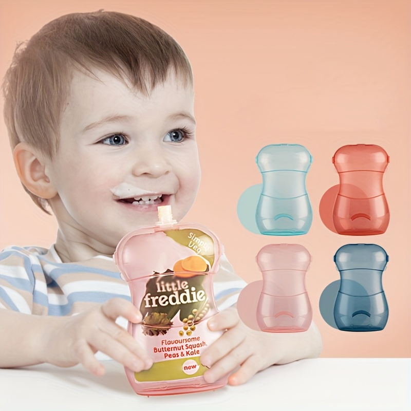 Anti Squeeze Baby Food Pouch H - đánh giá và giá Baby Puree Pouch