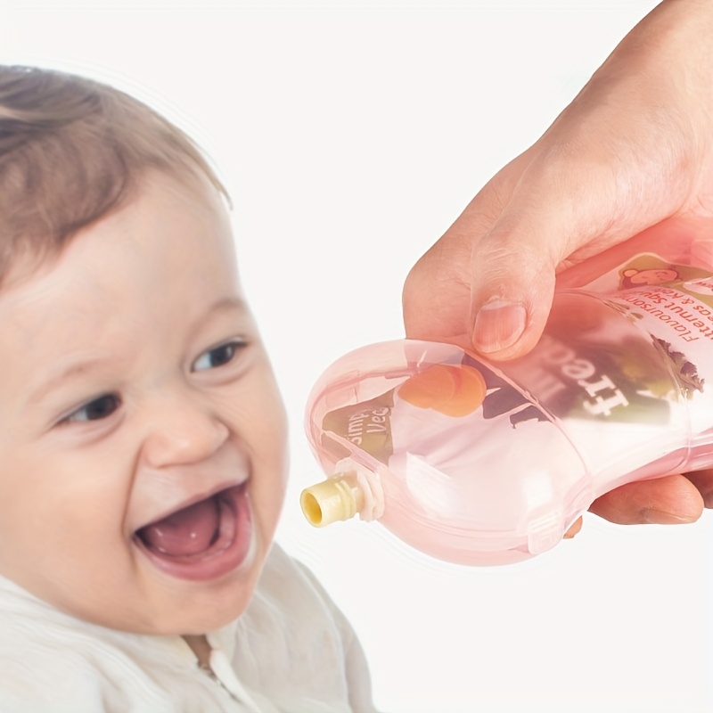 Anti Squeeze Baby Food Pouch H - đánh giá và giá Baby Puree Pouch