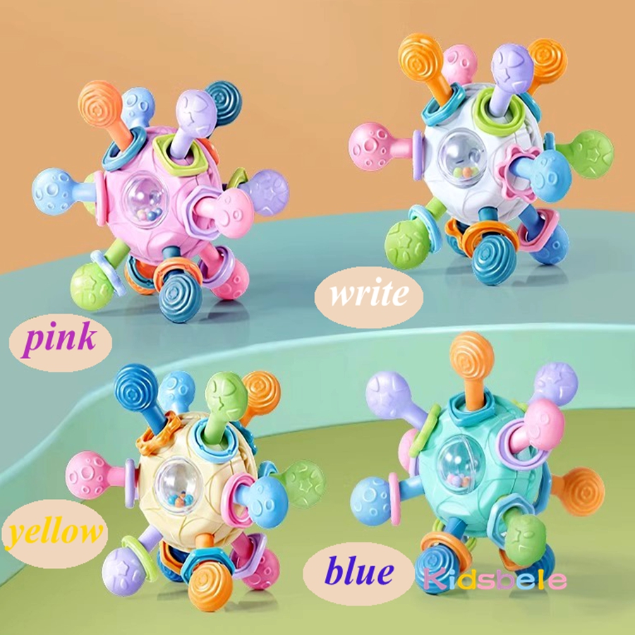 Newborn Infant Shake Grab Spin - đánh giá và giá Baby Food Teether