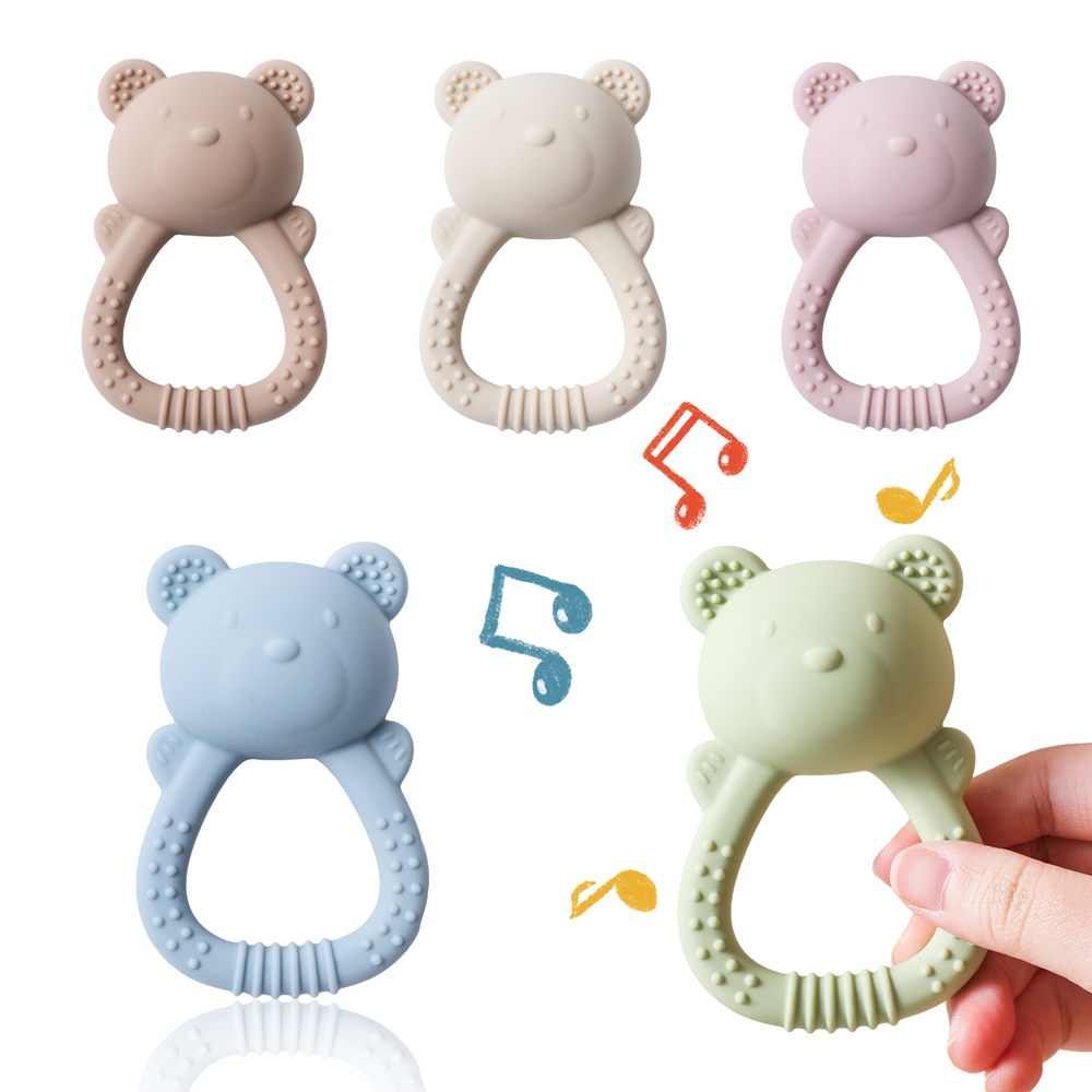 Baby Silicone Teether Bear Han - đánh giá và giá Baby Food Natural