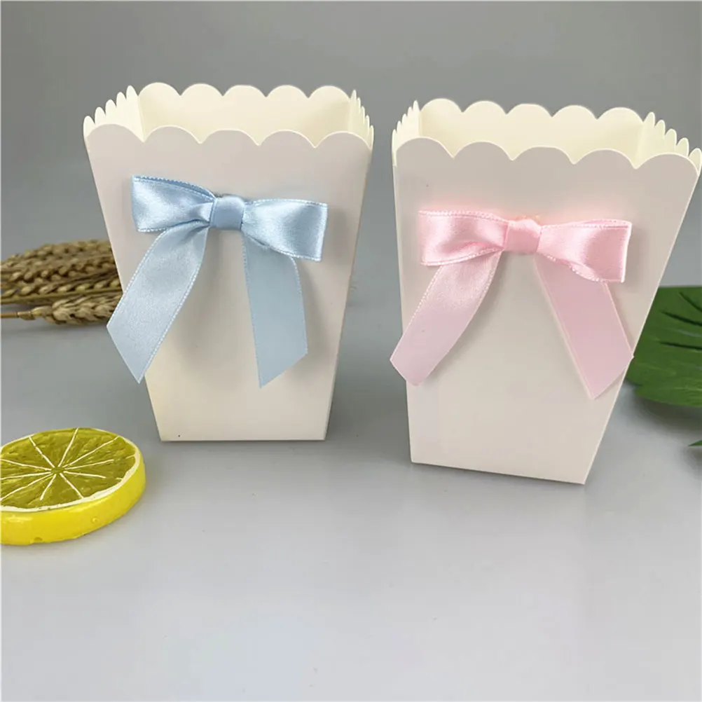 12pcs Pink Bow Popcorn Box Par - đánh giá và giá Baby Food Plan