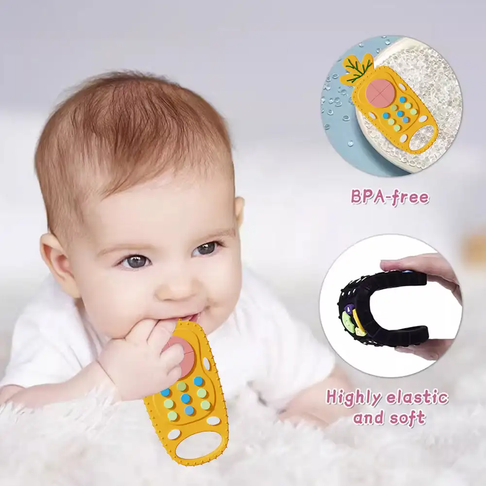 Baby Silicone Teether Toys Rem - đánh giá và giá Baby Food Teether