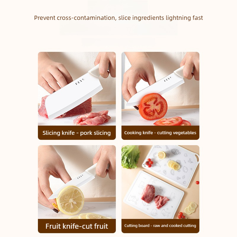 Ceramic Knife & Cutting Board  - đánh giá và giá Baby Food Knife Set