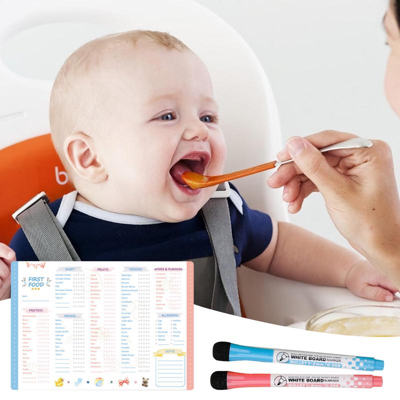 Baby First Foods Checklist Mag - đánh giá và giá Baby Food List
