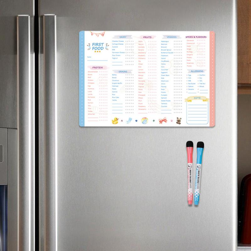 Reusable First Foods Tracker C - đánh giá và giá Baby Food List