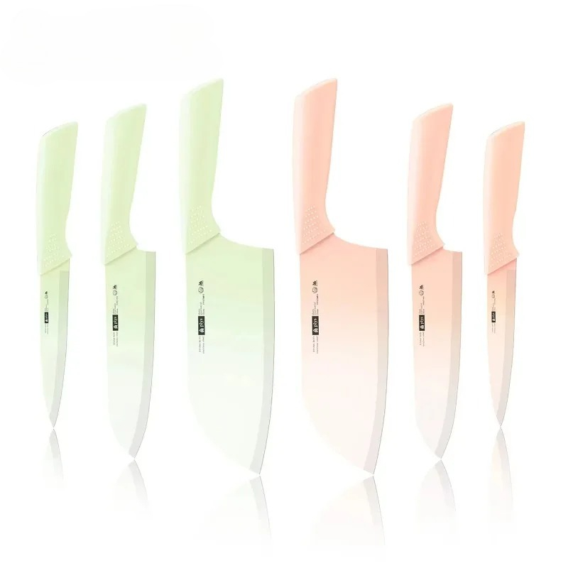3Pcs Gradient Color Stainless  - đánh giá và giá Baby Food Knife Set