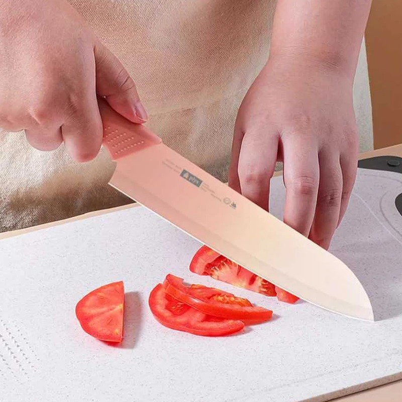 3Pcs Gradient Color Stainless  - đánh giá và giá Baby Food Knife Set