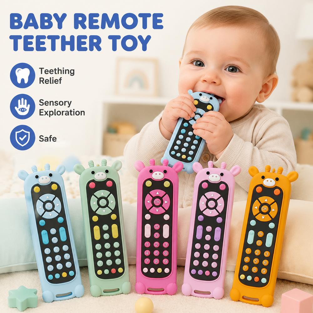 Baby Teether Silicone TV Remot - đánh giá và giá Baby Food Natural