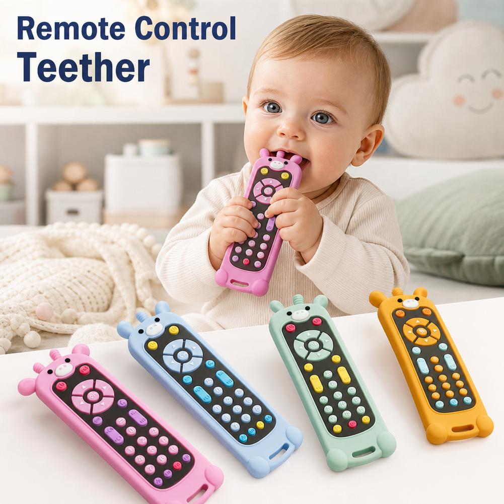 Baby Teether Silicone TV Remot - đánh giá và giá Baby Food Natural