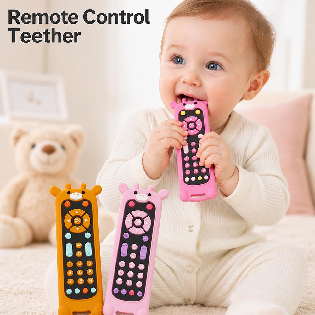 Baby Teether Silicone TV Remot - đánh giá và giá Baby Food Natural