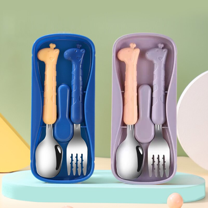 2-Piece Children's Tableware S - đánh giá và giá Baby Food Knife Set