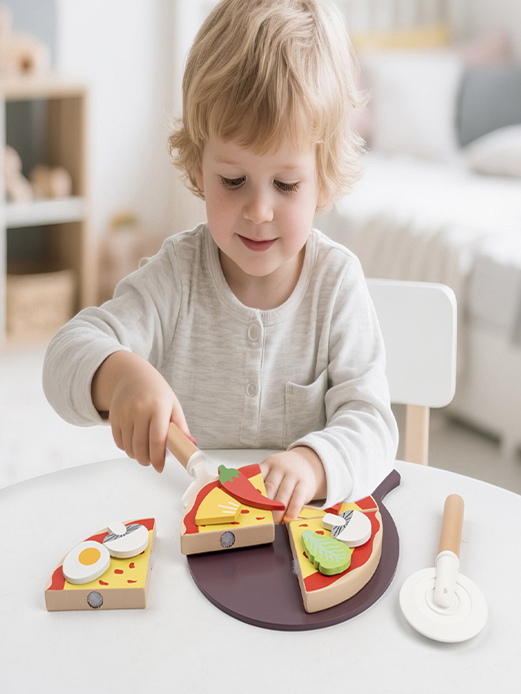 Kids Pizza Cutting Toy Montess - đánh giá và giá Baby Food Under 1 Year