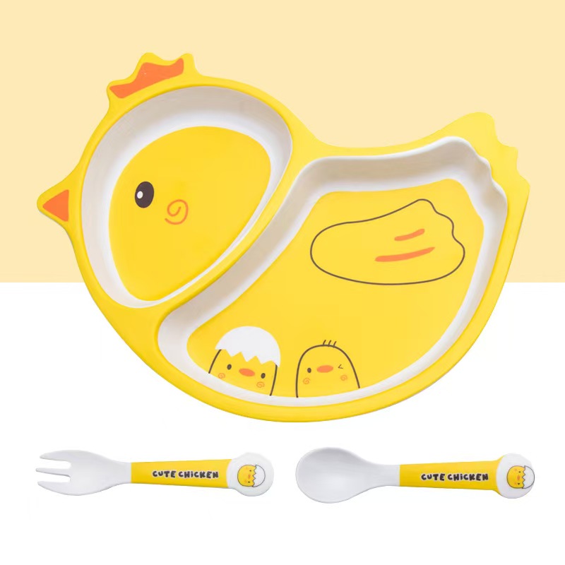 Cute Cartoon Chicken Bamboo Fi - đánh giá và giá Baby Food Hipp
