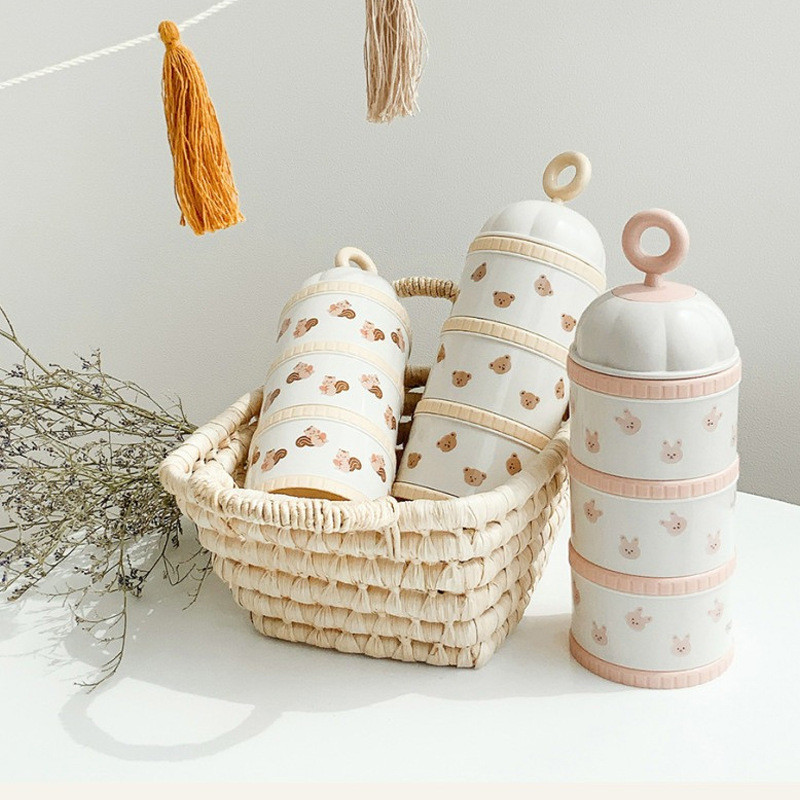 Cute Bear Milk Powder Box Baby - đánh giá và giá Baby Food Plan