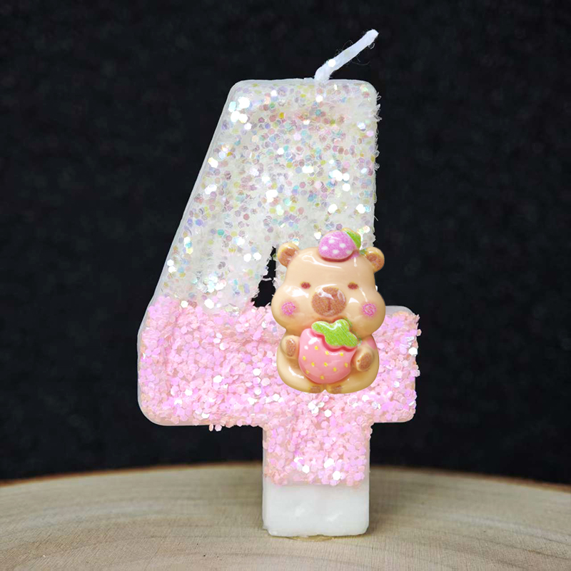 New Capybara Candles Cake Deco - đánh giá và giá Baby Food Plan