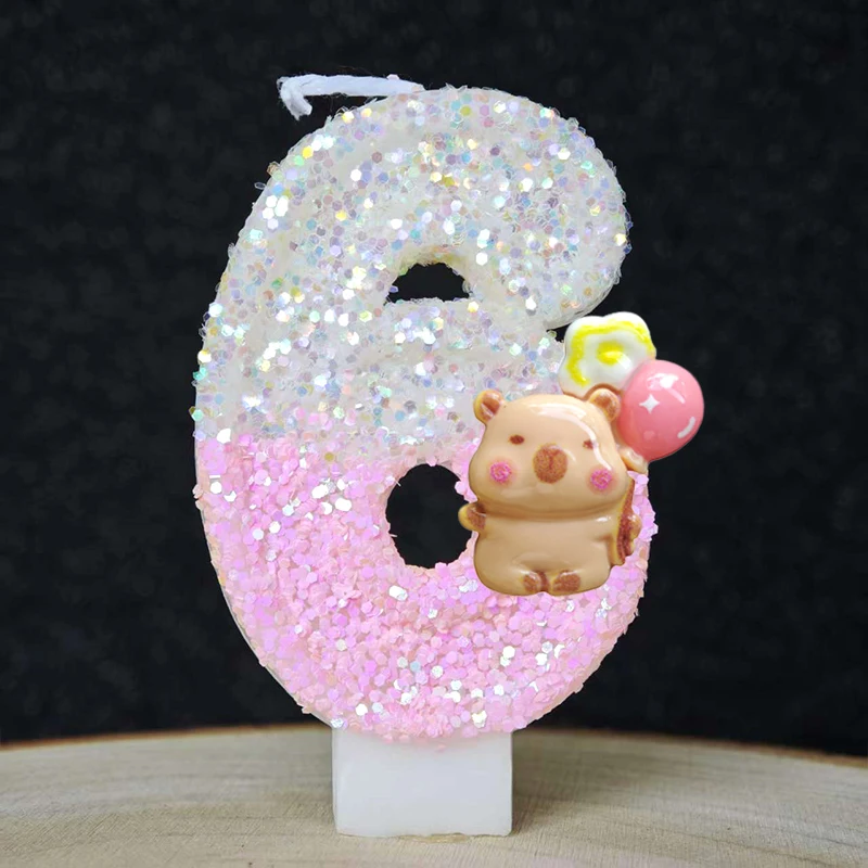 New Capybara Candles Cake Deco - đánh giá và giá Baby Food Plan