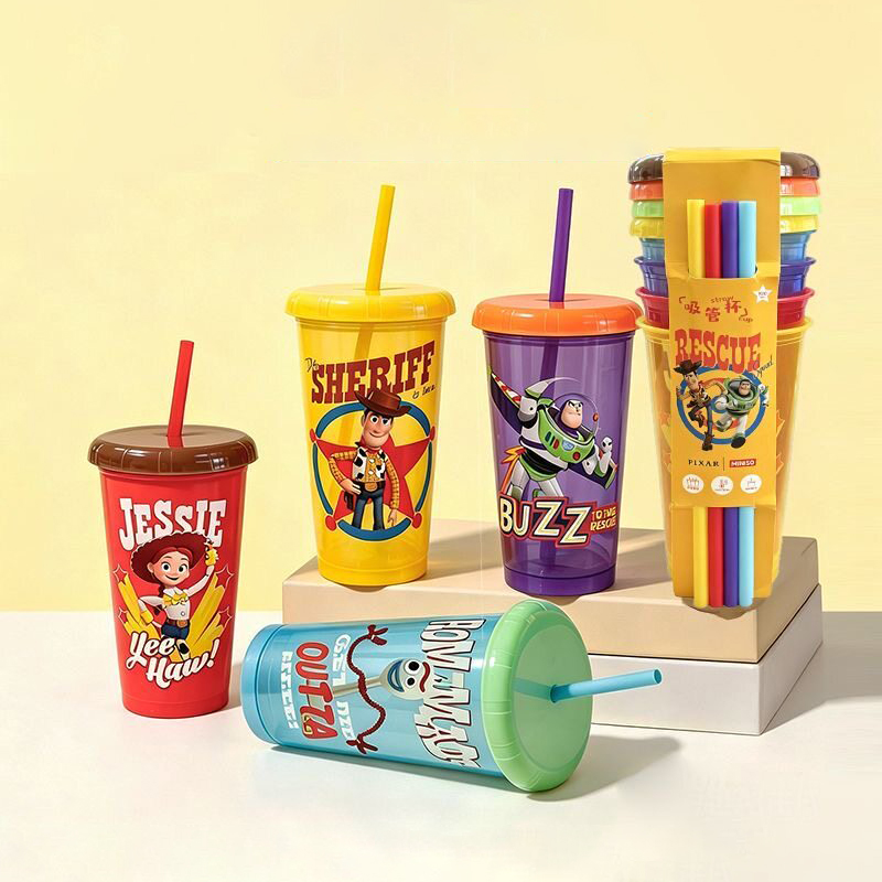 4Pcs Toy Story Straw Cup Carto - đánh giá và giá Training Cup Straw