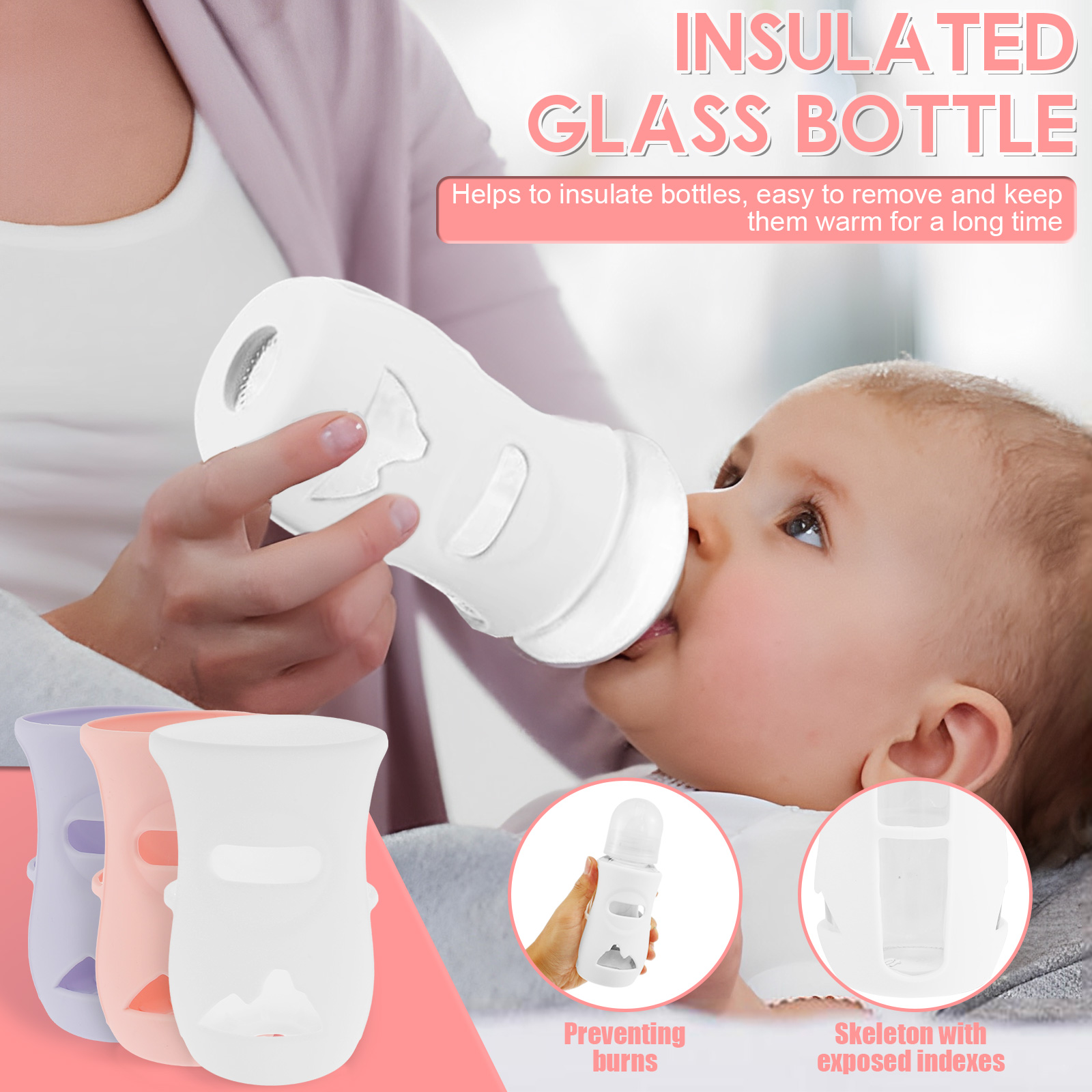 Silicone Sleeves Silicone Baby - đánh giá và giá Baby Food Natural