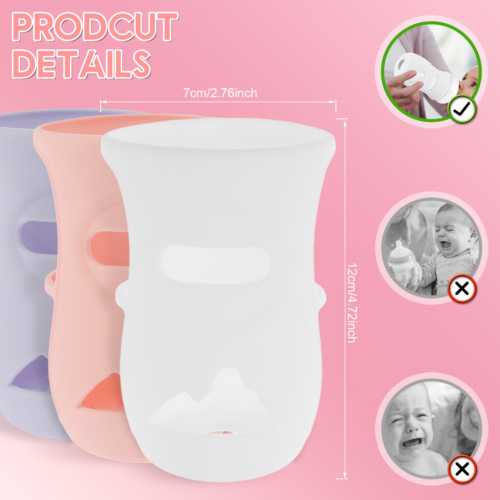Silicone Sleeves Silicone Baby - đánh giá và giá Baby Food Natural