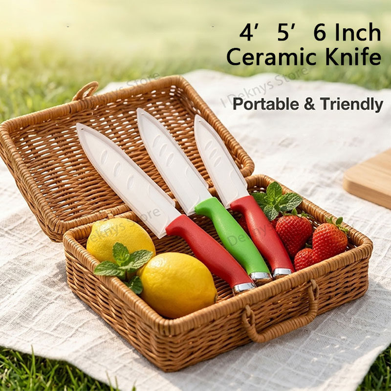 Kitchen Ceramic Knife Set 4' 5 - đánh giá và giá Baby Food Knife Set