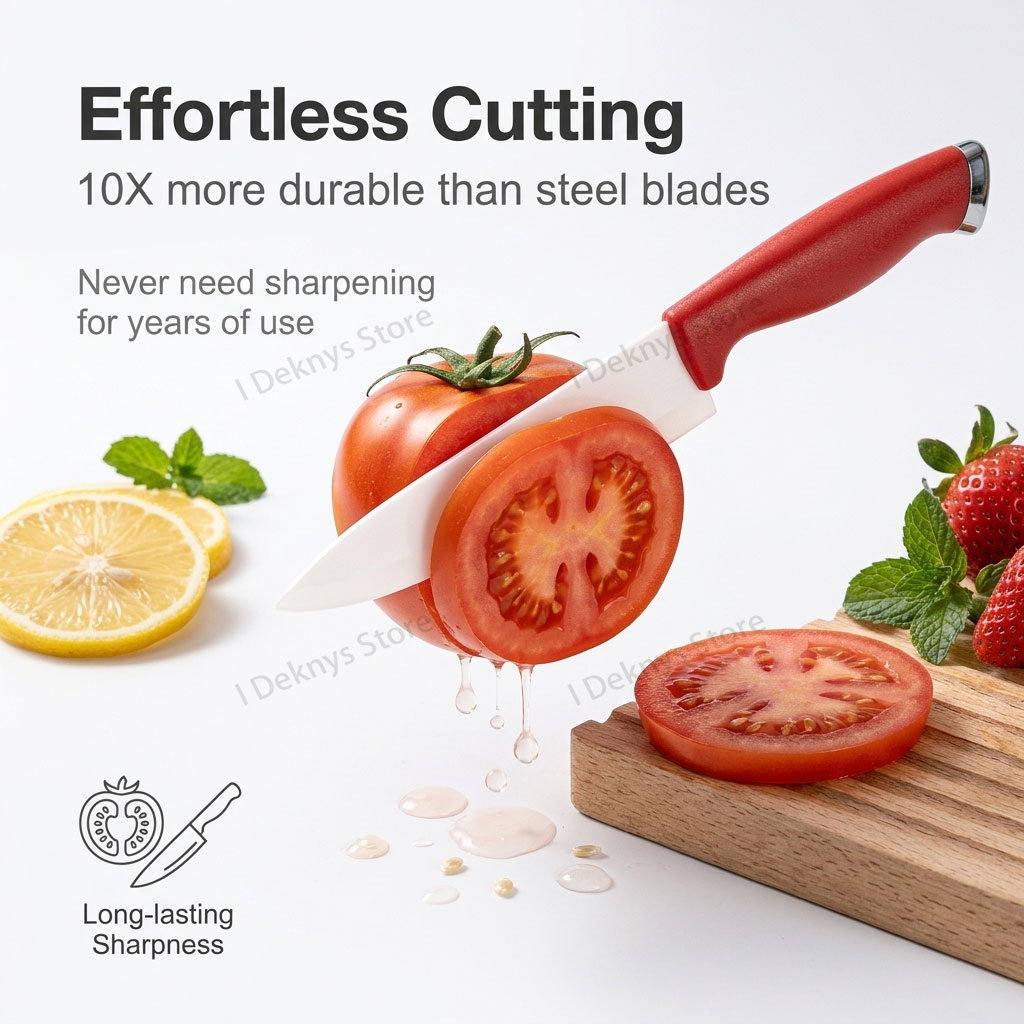 Kitchen Ceramic Knife Set 4' 5 - đánh giá và giá Baby Food Knife Set