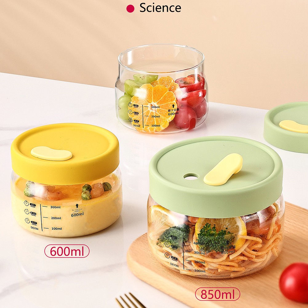 600-850ml Glass Food Storage C - đánh giá và giá Baby Food Under 1 Year