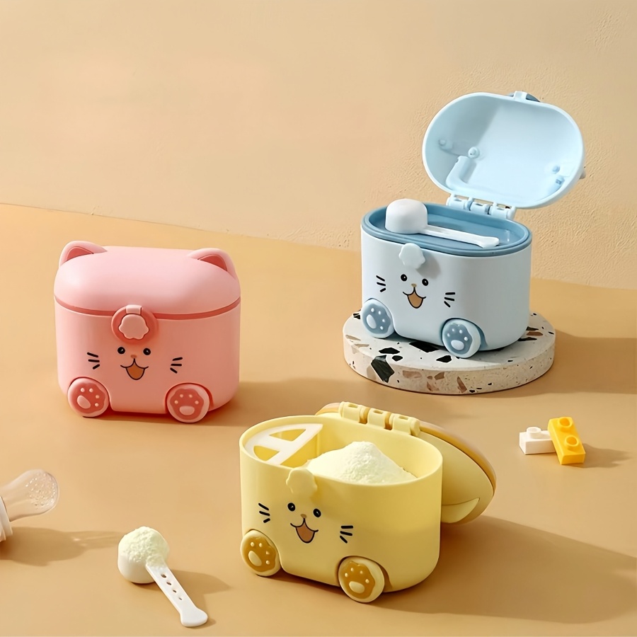 Cute Cat Milk Powder Container - đánh giá và giá Baby Food Plan