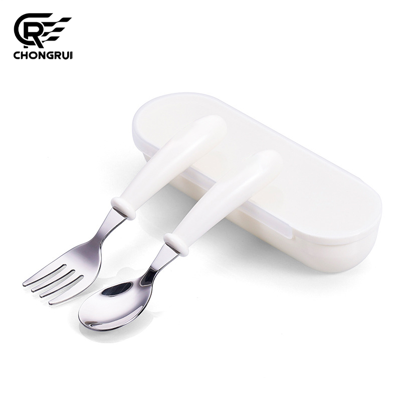 Kids Spoon Fork Set Food Grade - đánh giá và giá Baby Food Knife Set