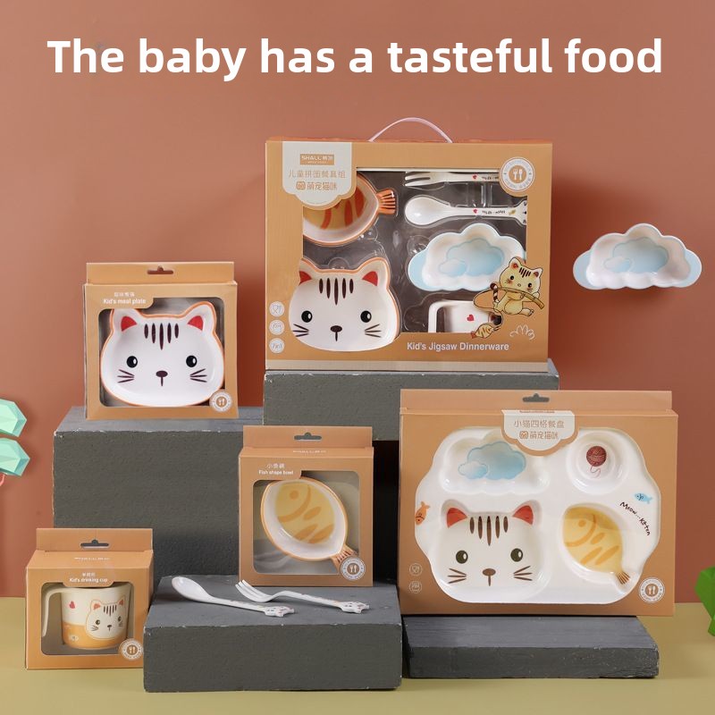 Cartoon Kitten Children's Tabl - đánh giá và giá Baby Food Kitten