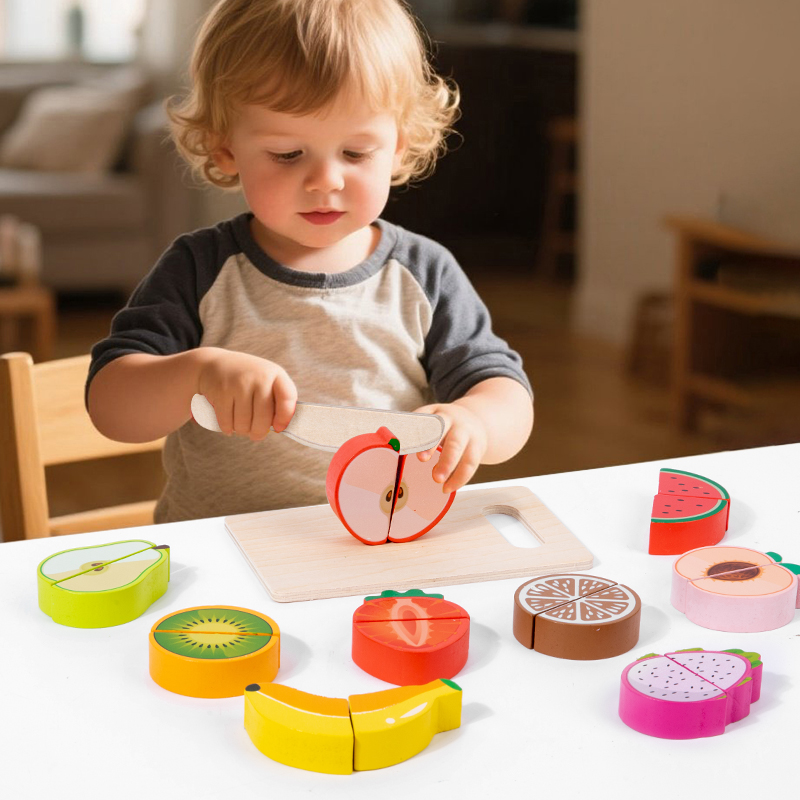 Wooden Kitchen Pretend Toy Sim - đánh giá và giá Baby Food Natural