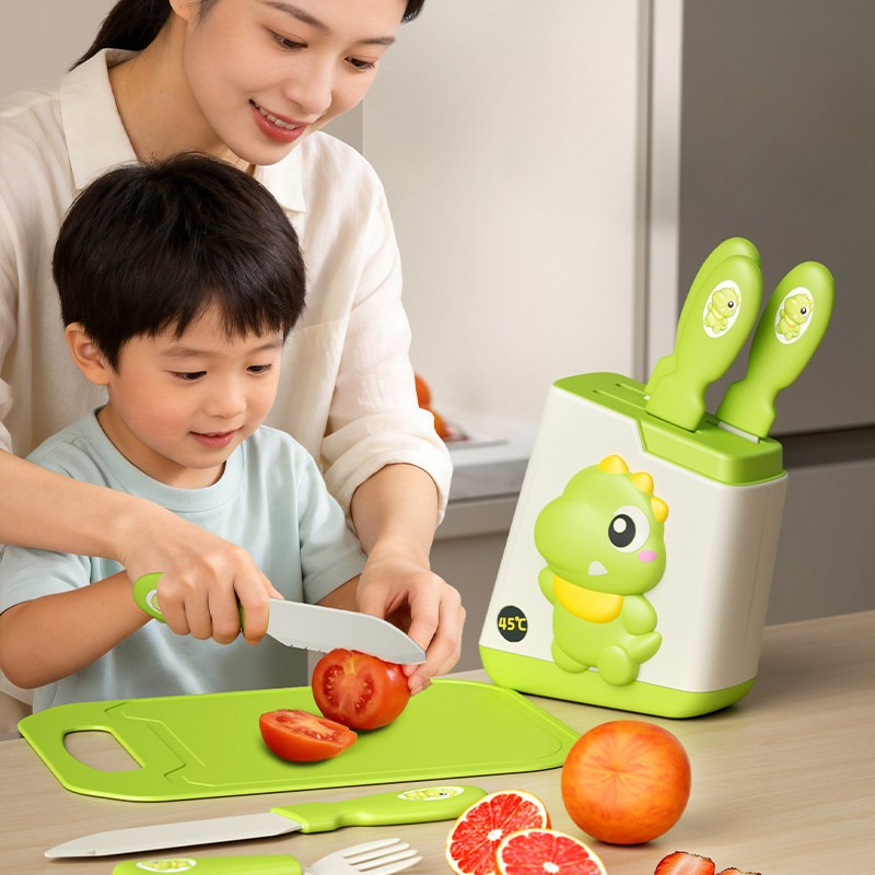 Children Kitchen Toy Set Featu - đánh giá và giá Baby Food Knife Set