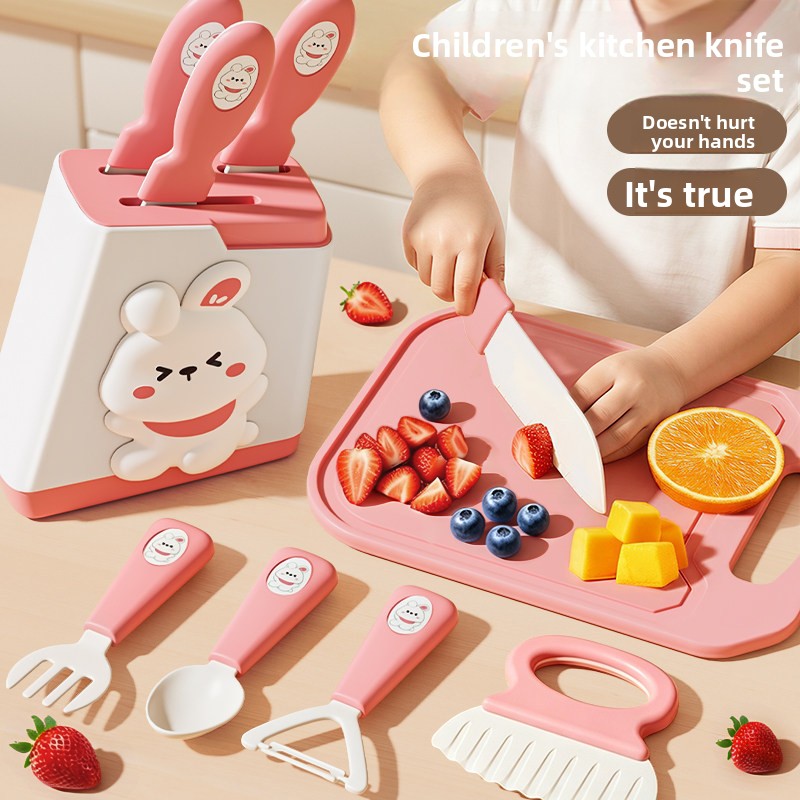 Children Kitchen Toy Set Featu - đánh giá và giá Baby Food Knife Set