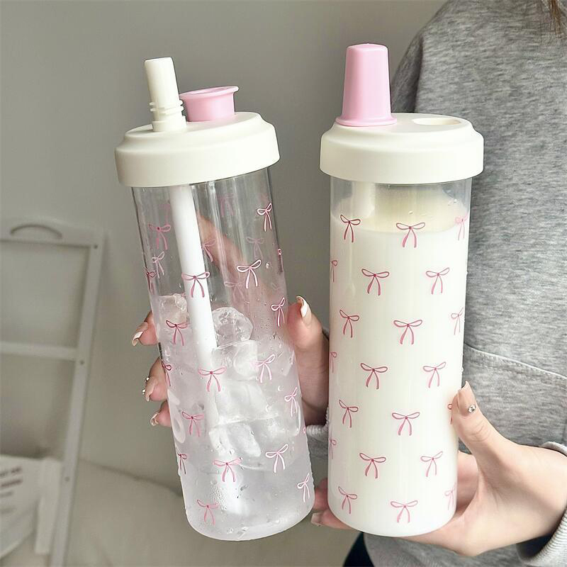 Leak-proof  Water Cup 750ml La - đánh giá và giá Training Cup Straw