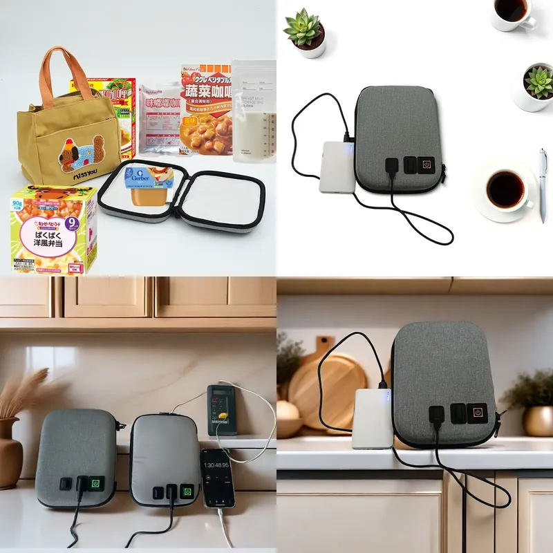 【CHIMU HOME】 Portable USB-Powe - đánh giá và giá Baby Puree Pouch