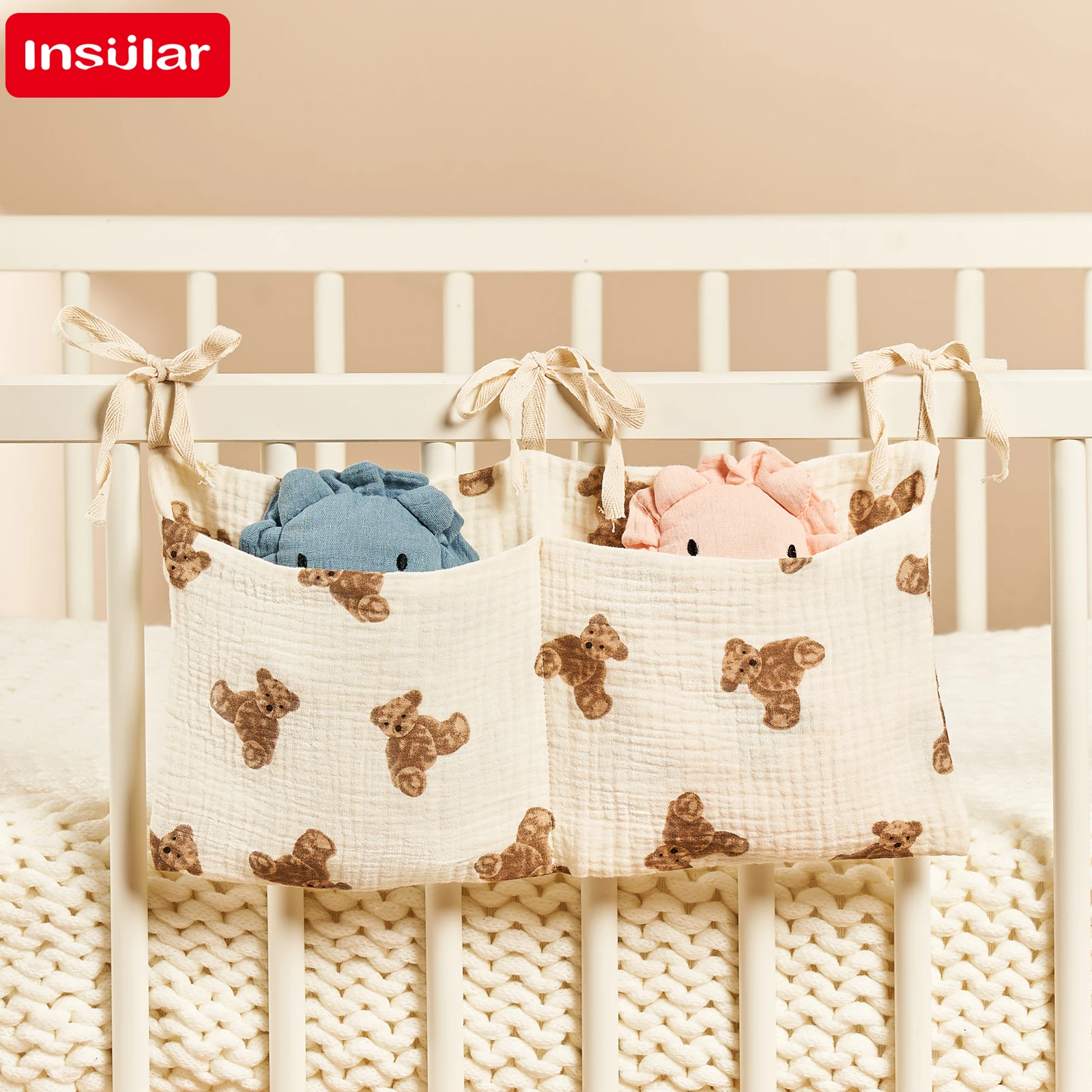 Baby Crib Organizer Cot Caddy  - đánh giá và giá Baby Puree Pouch