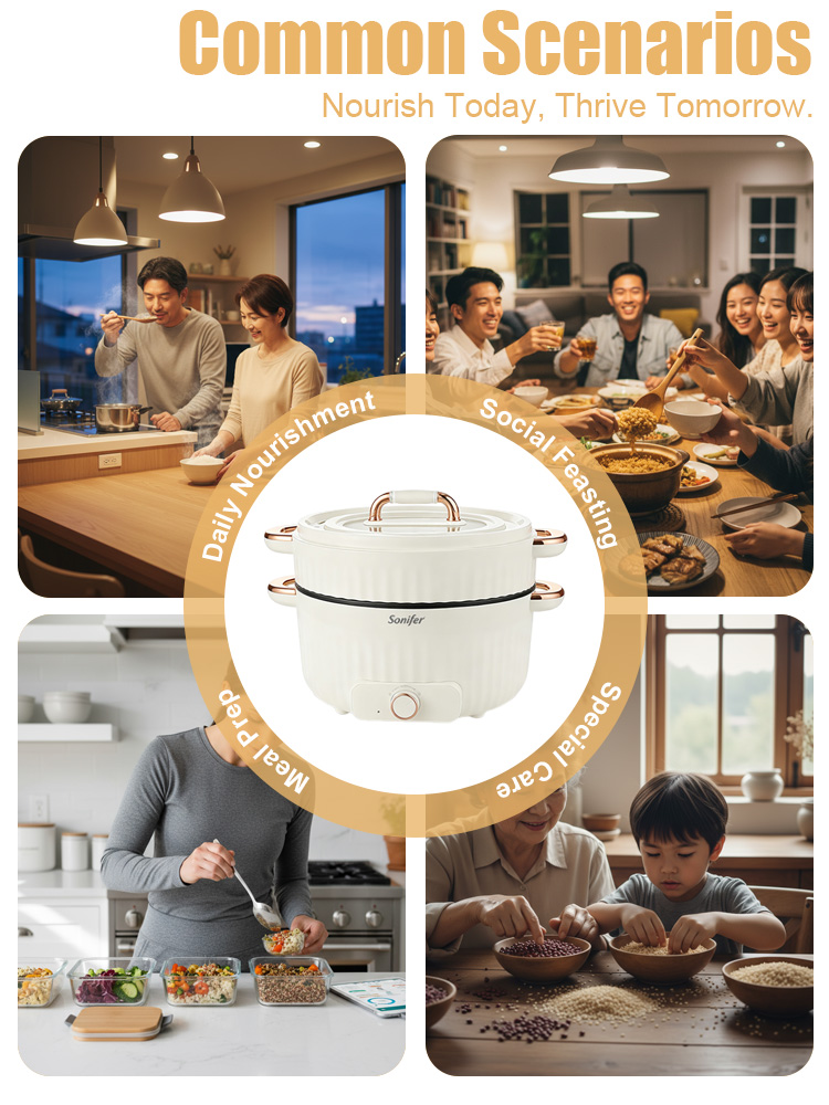 Sonifer Multi-Purpose Pot SF-1 - đánh giá và giá Baby Food Recipe Book