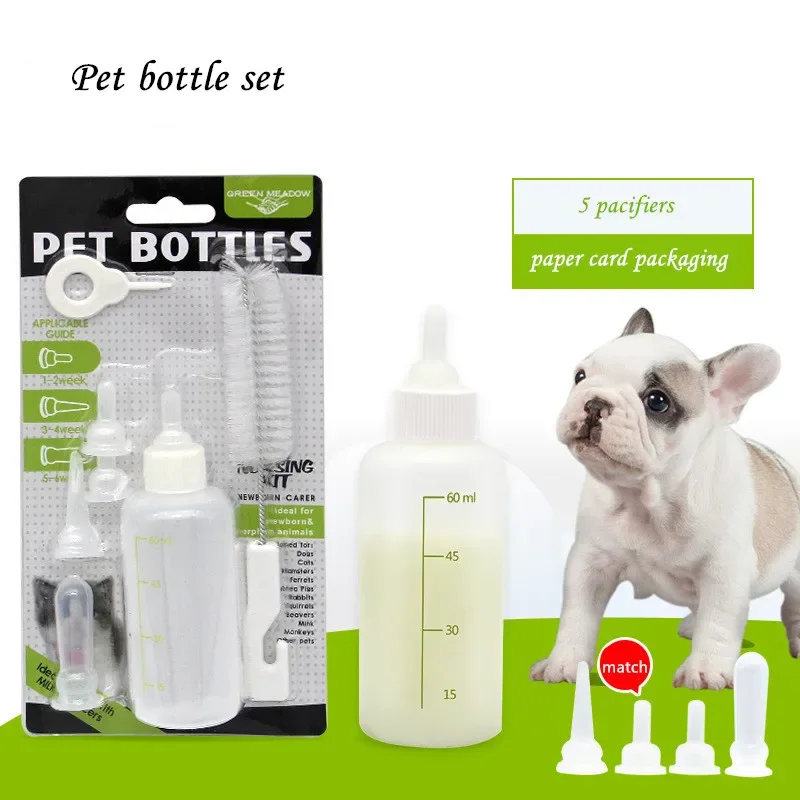 1set Puppy Kitten Feeding Bott - đánh giá và giá Baby Food Kitten